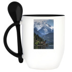 Кружка с ложкой