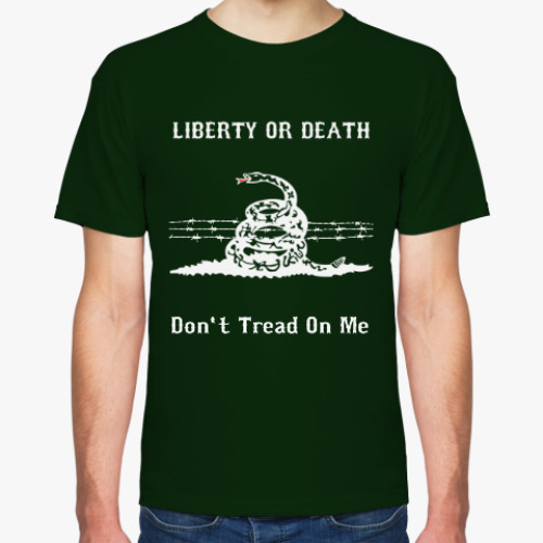 Футболка с принтом Liberty Or Death