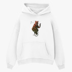 Толстовка худи оверсайз