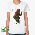 Женская футболка органик