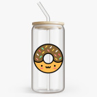 Банка с бамбуковой крышкой