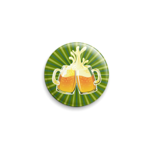 Значок 25мм beer