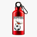 Металлическая бутылка 400 мл UV-DTF