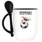 Кружка с ложкой