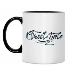 Кружка двухцветная