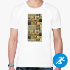 Мужская спортивная футболка