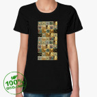 Женская футболка органик