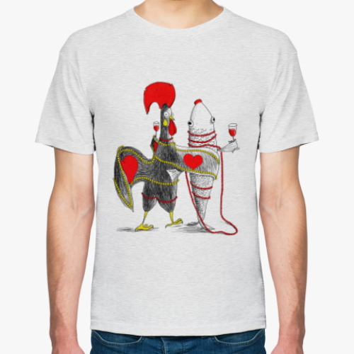 Футболка с принтом Португальский петух Барселуш