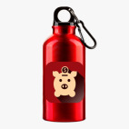 Металлическая бутылка 400 мл UV-DTF