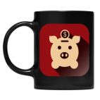 Кружка цветная UV-DTF