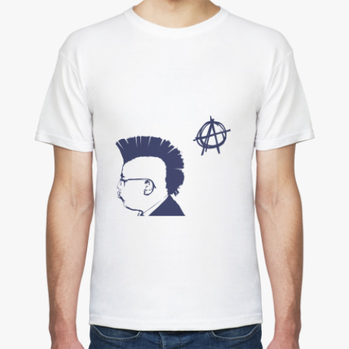 Футболка с принтом Punk man