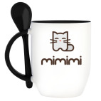 Кружка с ложкой