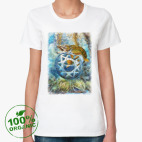 Женская футболка органик