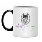 Кружка двухцветная