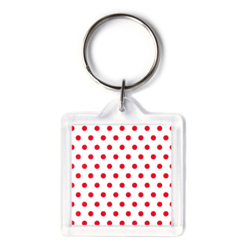 Брелок с принтом Губы: поп-арт