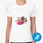 Женская спортивная футболка