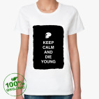 Женская футболка органик