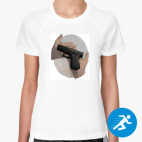 Женская спортивная футболка