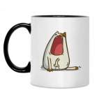 Кружка двухцветная