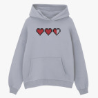 Толстовка худи оверсайз