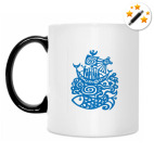 Кружка-хамелеон