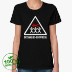 Женская футболка органик