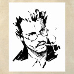 Джонни Депп (штрихи)