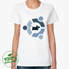 Женская футболка органик