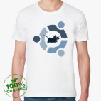 Мужская футболка органик