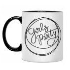 Кружка двухцветная