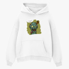 Толстовка худи оверсайз