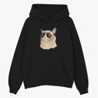 Толстовка худи оверсайз