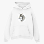 Толстовка худи оверсайз