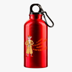 Металлическая бутылка 400 мл UV-DTF