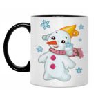 Кружка двухцветная