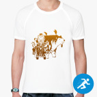 Мужская спортивная футболка