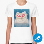 Женская спортивная футболка