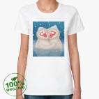 Женская футболка органик