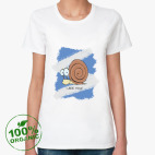 Женская футболка органик