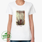 Женская футболка органик