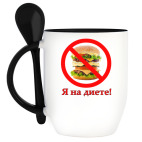 Кружка с ложкой