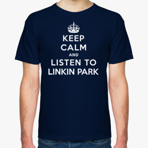 Футболка с принтом Keep Calm