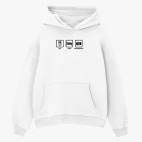 Толстовка худи оверсайз