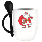 Кружка с ложкой