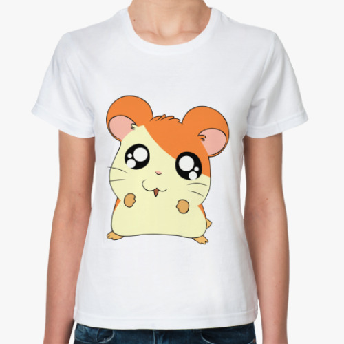 Классическая футболка с принтом Hamato Hamtaru