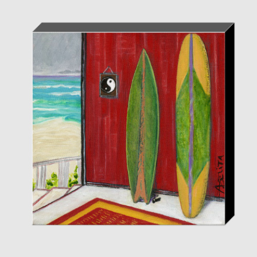 Холст с принтом Yin Yang ('Инь и Янь')