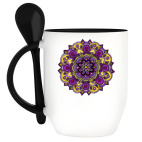 Кружка с ложкой