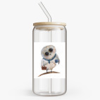 Банка с бамбуковой крышкой