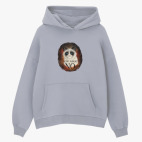 Толстовка худи оверсайз