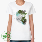 Женская футболка органик